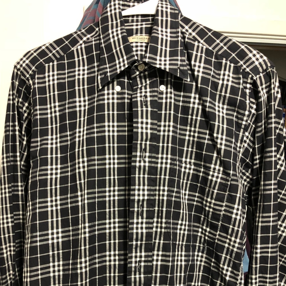 Men’s Burberry shirt.